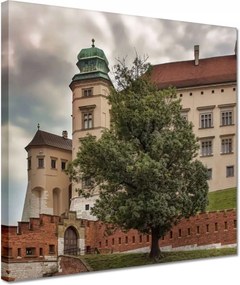 Vászonkép 30x30 Krakkó Wawel Műemlékek