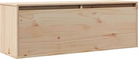 vidaXL tömör fenyőfa faliszekrény 100 x 30 x 35 cm