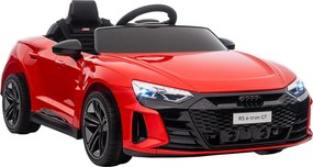 HOMCOM Gyerek Elektromos Autó 12V, Távirányítóval, 2 Motorral, 4 Rugós Kerekekkel, Kéry, Fényszórók, Zene, Lassan Indul, Tanulókerék, 3-5 Éveseknek, P