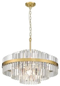 Zuma Line P0567-12A-2GAC - Csillár láncon CONSTANTINOPLE 12xG9/28W/230V arany