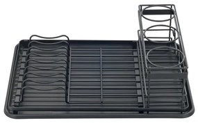 WENKO 54798100 - AMY edénycsepegtető 42,5x31,5 cm fekete