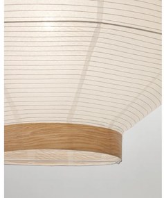 Fehér lámpabúra ø 80 cm Hila – Kave Home