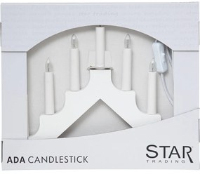 Fehér fénydekoráció Ada – Star Trading