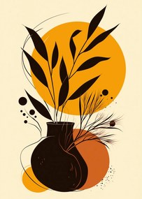 Poszter 64x90cm Aranyszem mező