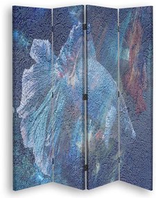 Gario Paraván Secret kék Méret: 145 x 170 cm, Kivitelezés: Klasszikus paraván