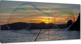 Vászonkép 115x55 A nagy szappanbuborék