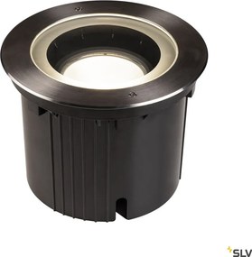SLV 1002897 DASAR Kültéri Talajba Építhető Lámpa Fekete, Rozsdamentes acél LED IP65