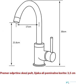 Konyhai csaptelep EYN NT1255 nyílt rendszerű vízmelegítőhöz, 360°-ban forgatható kifolyóval, matt fekete