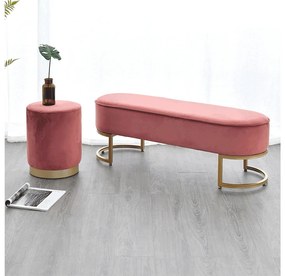 Dizájnos pad Morila (rózsaszín) . 1064039