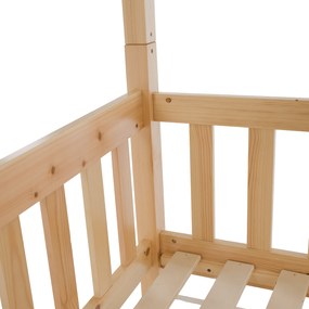 Montessori emeletes ágy, természetes, VENITA TYP 2