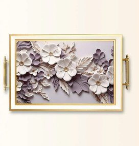 Üveg tálca, 38×24 cm – TPB9899