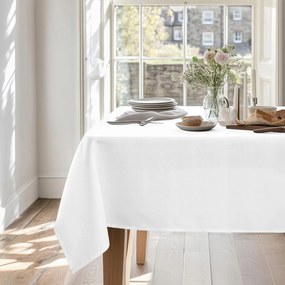 Abrosz Deconovo Lenhatás 140x300 cm Fehér Prémium Len Foltálló