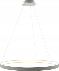 Fehér kerek függőlámpa Led gyűrű Circle 110 LA0717/1-WH Zuma Line