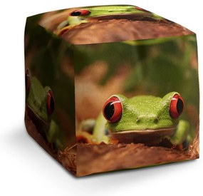 Cube zsámoly zöld béka, zöld / barna