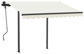 antracitszürke vas napellenzőrúdszett 300 x 245 cm
