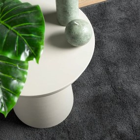 OVIEDO antracitszürke rövid szálú szőnyeg 80 x 250 cm