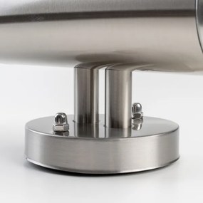 BRILAGI - Kültéri fali lámpa érzékelővel ELIA 1xE27/20W/230V IP44 króm
