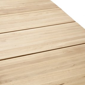 MENDOZA A Vad Tömör Tölgyfa Bővíthető étkezőasztal 140-220cm