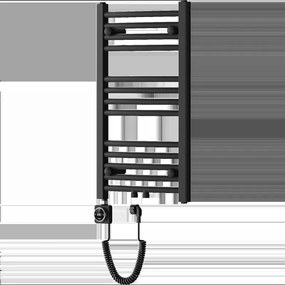 Mexen Ares elektromos radiátor 700 x 400 mm, 300 W, fekete - W102-0700-400-6300-70