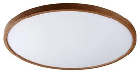 ZUMA LINE WM-BP1108-M-W CAMI Kerek Mennyezeti Lámpa Fehér, Faipari LED IP20