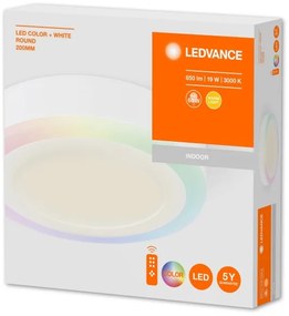 Ledvance - LED RGB dimmelhető mennyezeti lámpa LED/19W/230V + távirányító