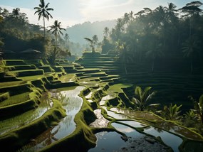 Poszter 80x60cm Zöld kegyhely