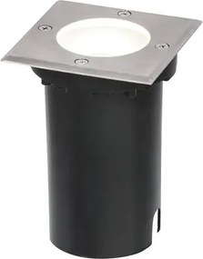 Rabalux kültéri járófelüleltbe süllyeszthető lámpa gu10 50w szatin króm tacoma