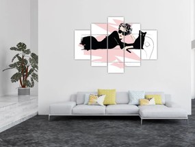 Kép - Fashion lady (150x105 cm)