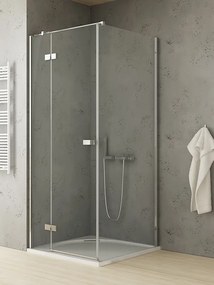 New Trendy Reflexa zuhanykabin 120x90 cm négyszögletes króm fényes/átlátszó üveg EXK-5154