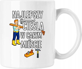 Bögre Legjobb Városi Ács Fehér 330ml