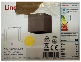 Lindby Lindby - LED Fali lámpa QUASO LED/4W/230V LW0540