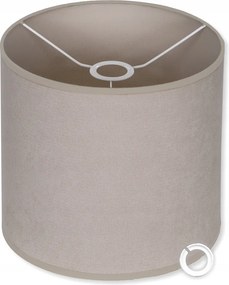 Stílusos lámpaernyő 25 cm világos bézs színben ideális bármilyen enteriőrbe