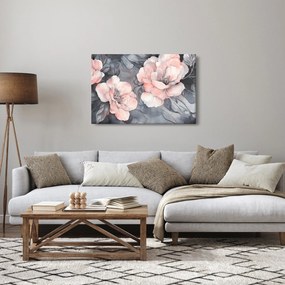 Kép - Virágok vázlata (90x60 cm)