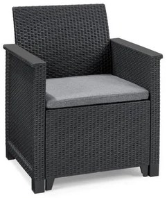 Keter Elodie grafit kerti fotel 2 db  (610648)