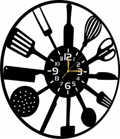 Szakács Óra Séf Étterem Konyhába Ajándék 50CM 3D