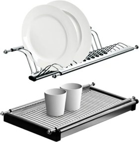 Edényszárító felső szekrénybe, rozsdamentes acél, KAPIO TYP 3