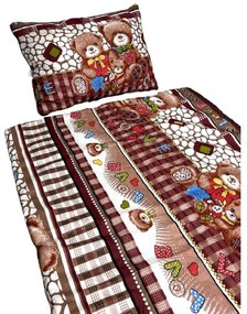Gyermek antiallergén szett DeLuxe 90x135 cm - LOVE Méret paplan - párna: 90x135 cm
