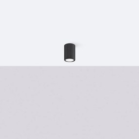 Fekete spotlámpa Gleam – Sollux