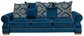 Retro kanapé, kék