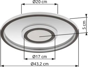 GLOBO 48556-40 CARA Ufo Lámpa IP20