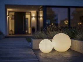 Kanlux 45931 - Kültéri lámpa STONO 1xE27/20W/230V Ø 30 cm IP65 fehér