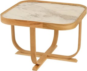 Hisar 90 - Oak, White Marble