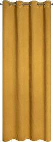Függöny 140x250 Amaro mézszínű, áttetsző
