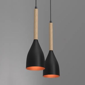 Csillár zsinóron MUZA 2xE27/60W/230V