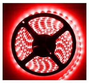 LED Fürdőszobai szalag LED/24W/12V 5 m IP65 piros