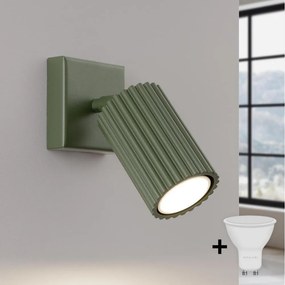 Brilagi - CRESTO LED fali spotlámpa 1xGU10/10W/230V zöld