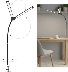Brilagi - dimmelhető LED-es asztali lámpa USB VARIO LED/14W/5V 3000-6000K fekete