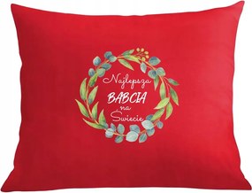 Párna párnahuzat Nagymama napja A világ legjobb nagymamája Ajándék