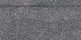 Lépcső Rako Kaamos fekete 30x60 cm matt DCPSR588.1