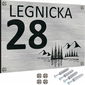 HĂĄzszĂĄmtĂĄbla CĂmtĂĄbla AlumĂnium HĂĄzszĂĄm CĂmke